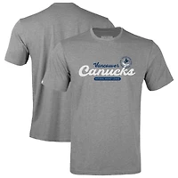 Youth Levelwear  Gray Vancouver Canucks Little Richmond Monument T-Shirt