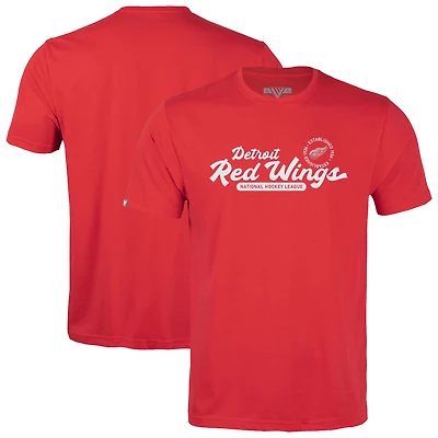 Youth Levelwear  Red Detroit Wings Little Richmond Monument T-Shirt