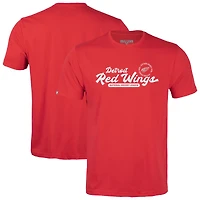 Youth Levelwear  Red Detroit Wings Little Richmond Monument T-Shirt