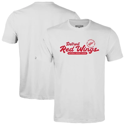 Youth Levelwear Red Detroit Wings Little Richmond Monument T-Shirt