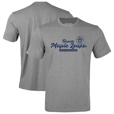 Youth Levelwear  Gray Toronto Maple Leafs Little Richmond Monument T-Shirt