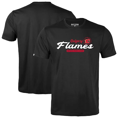 Youth Levelwear Calgary Flames Little Richmond Monument T-Shirt