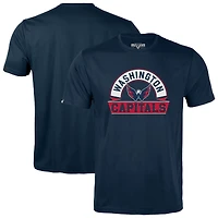 Youth Levelwear  Navy Washington Capitals Little Richmond Banner Arch T-Shirt