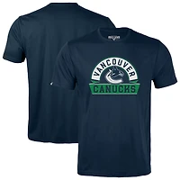 Youth Levelwear  Navy Vancouver Canucks Little Richmond Banner Arch T-Shirt