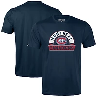 Youth Levelwear  Navy Montreal Canadiens Little Richmond Banner Arch T-Shirt
