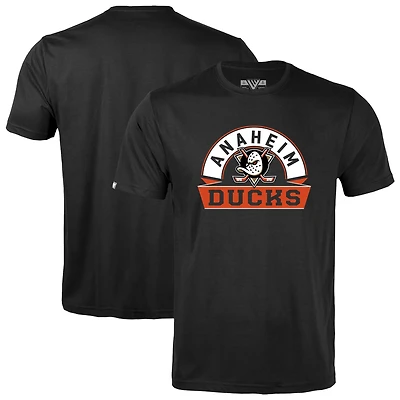 Youth Levelwear Anaheim Ducks Little Richmond Banner Arch T-Shirt