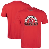 Youth Levelwear  Red New Jersey Devils Little Richmond Banner Arch T-Shirt