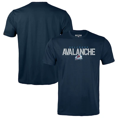 Youth Levelwear  Navy Colorado Avalanche Little Richmond Carve T-Shirt