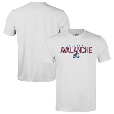 Youth Levelwear  White Colorado Avalanche Little Richmond Carve T-Shirt
