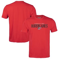Youth Levelwear  Red Carolina Hurricanes Little Richmond Carve T-Shirt