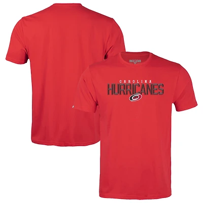 Youth Levelwear  Red Carolina Hurricanes Little Richmond Carve T-Shirt