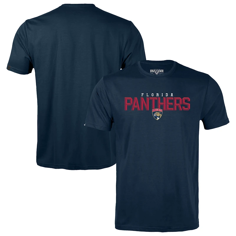 Youth Levelwear Navy Florida Panthers Little Richmond Carve T-Shirt