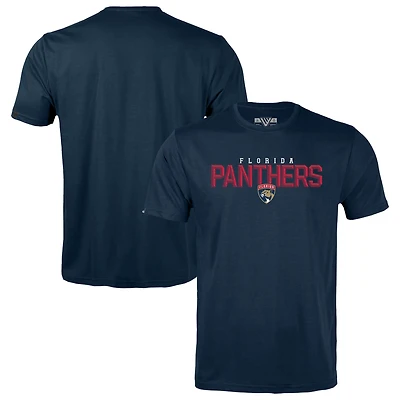 Youth Levelwear  Navy Florida Panthers Little Richmond Carve T-Shirt