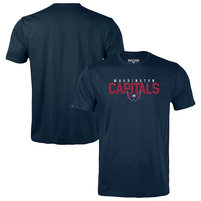 Youth Levelwear Navy Washington Capitals Little Richmond Carve T-Shirt