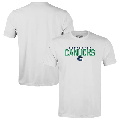 Youth Levelwear  White Vancouver Canucks Little Richmond Carve T-Shirt