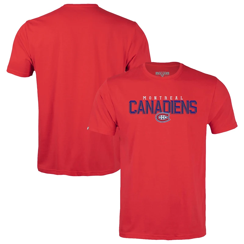 Youth Levelwear  Red Montreal Canadiens Little Richmond Carve T-Shirt