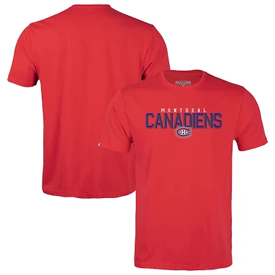 Youth Levelwear  Red Montreal Canadiens Little Richmond Carve T-Shirt
