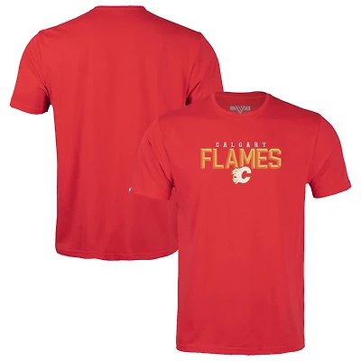 Youth Levelwear  Red Calgary Flames Little Richmond Carve T-Shirt