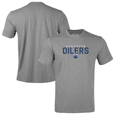 Youth Levelwear  Gray Edmonton Oilers Little Richmond Carve T-Shirt