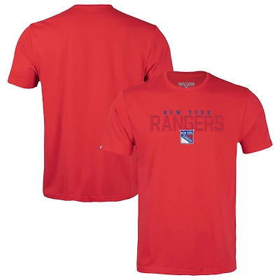 Youth Levelwear  Red New York Rangers Little Richmond Carve T-Shirt