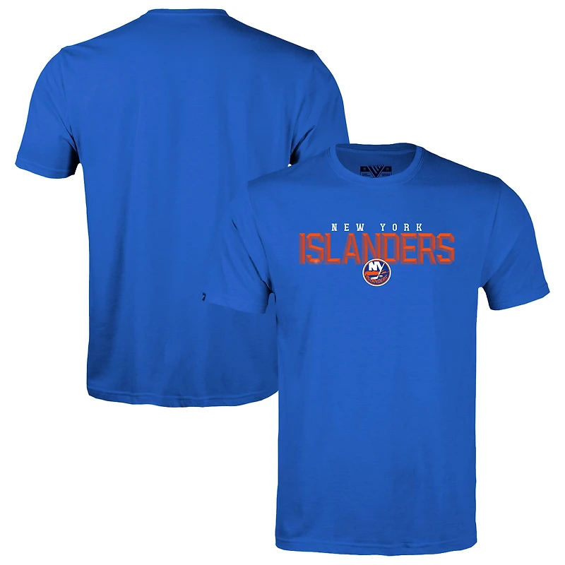 Youth Levelwear Royal New York Islanders Little Richmond Carve T-Shirt