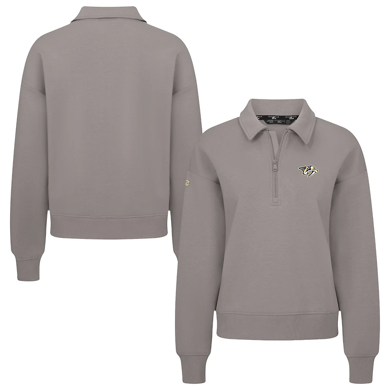 Women's Levelwear Nashville Predators Canmore Quarter-Zip Pullover