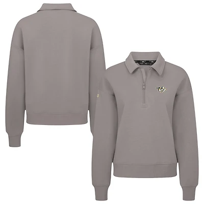 Women's Levelwear Nashville Predators Canmore Quarter-Zip Pullover