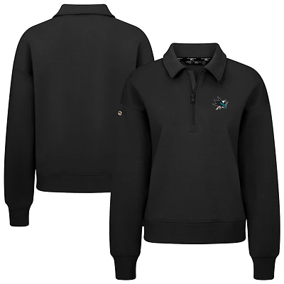 Women's Levelwear San Jose Sharks Canmore Quarter-Zip Pullover