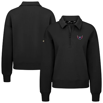 Women's Levelwear Washington Capitals Canmore Quarter-Zip Pullover