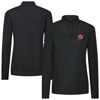 Women's Levelwear New Jersey Devils Upright Quarter-Zip Pullover