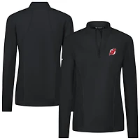 Women's Levelwear New Jersey Devils Upright Quarter-Zip Pullover