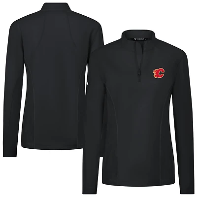 Women's Levelwear Calgary Flames Upright Quarter-Zip Pullover