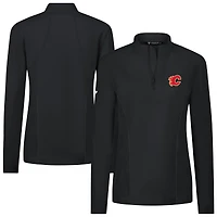 Women's Levelwear Calgary Flames Upright Quarter-Zip Pullover