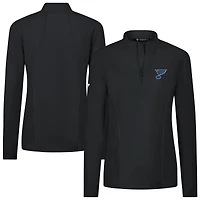 Women's Levelwear St. Louis Blues Upright Quarter-Zip Pullover