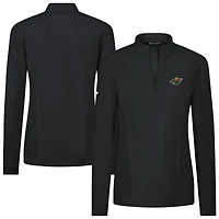 Women's Levelwear Minnesota Wild Upright Quarter-Zip Pullover