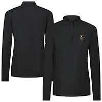 Women's Levelwear Vegas Golden Knights Upright Quarter-Zip Pullover