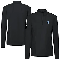 Women's Levelwear Seattle Kraken Upright Quarter-Zip Pullover