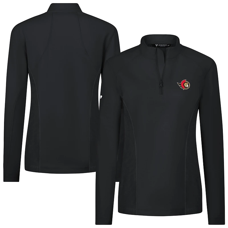 Women's Levelwear Ottawa Senators Upright Quarter-Zip Pullover