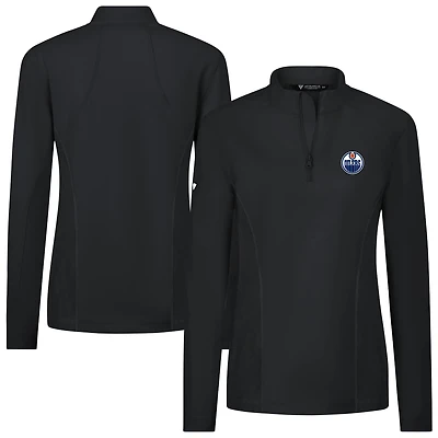 Women's Levelwear Edmonton Oilers Upright Quarter-Zip Pullover