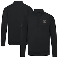 Men's Levelwear Anaheim Ducks Upright Tri-Blend Quarter-Zip Pullover