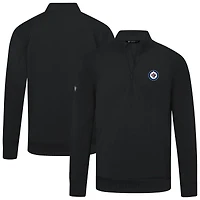 Men's Levelwear Winnipeg Jets Upright Tri-Blend Quarter-Zip Pullover