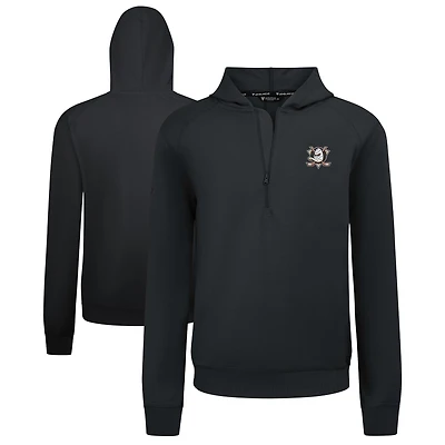 Men's Levelwear Anaheim Ducks Technic Quarter-Zip Pullover Hoodie