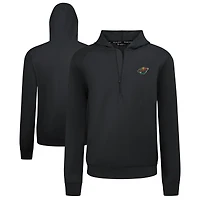 Men's Levelwear Minnesota Wild Technic Quarter-Zip Pullover Hoodie