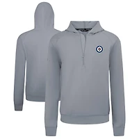 Men's Levelwear Winnipeg Jets Technic Quarter-Zip Pullover Hoodie