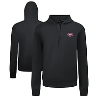 Men's Levelwear Montreal Canadiens Technic Quarter-Zip Pullover Hoodie