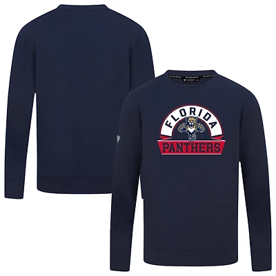Men's Levelwear Navy Florida Panthers Mandate Banner Arch Pullover