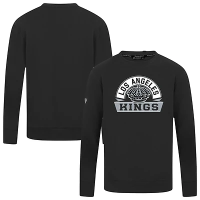 Men's Levelwear Black Los Angeles Kings Mandate Banner Arch Pullover