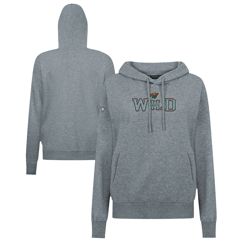 Women's Levelwear Minnesota Wild Adorn Journey Pullover Hoodie