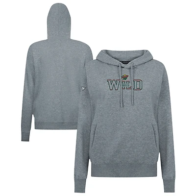 Women's Levelwear Minnesota Wild Adorn Journey Pullover Hoodie