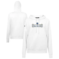 Women's Levelwear White Buffalo Sabres Adorn Journey Pullover Hoodie